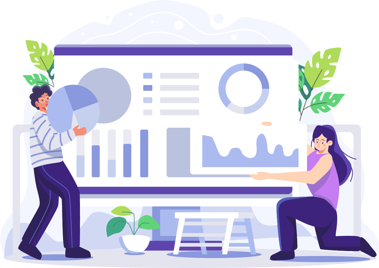 People Build Data Illustration